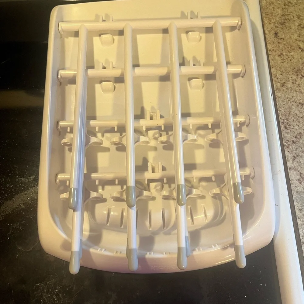 White Bottle Drying Rack - Picture 3 of 3